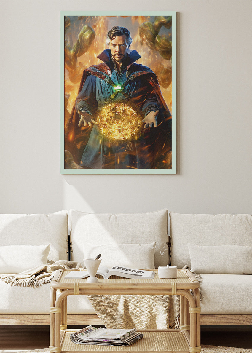 Doctor Strange Mystic Portal Canvas & Poster Print – AI PRINT LAB
