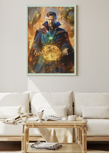 Doctor Strange Mystic Portal Canvas & Poster Print – AI PRINT LAB