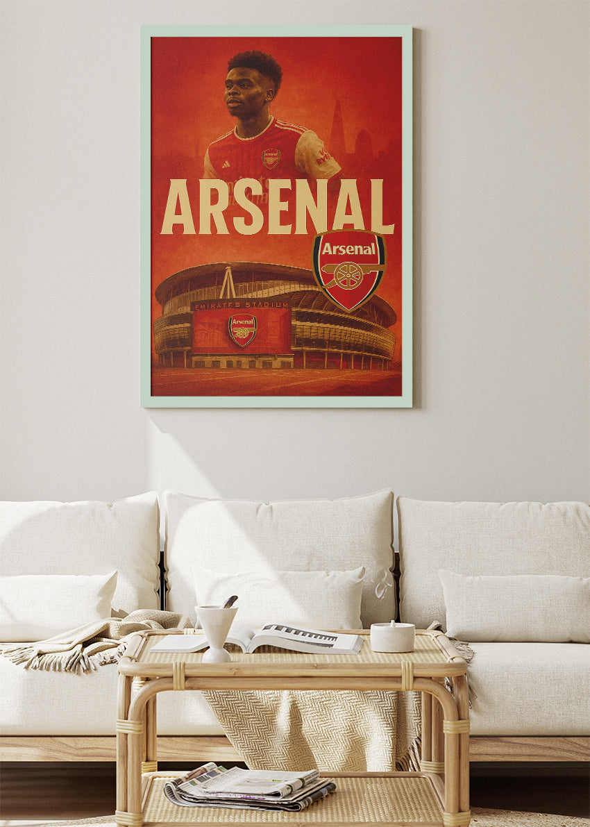 Arsenal Football Club Wall Art | Emirates Stadium & Club Poster & Canvas