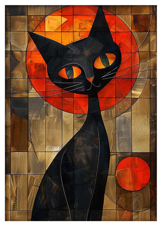 Cat – Canvas & Poster Wall Art – T926 Wildlife Series