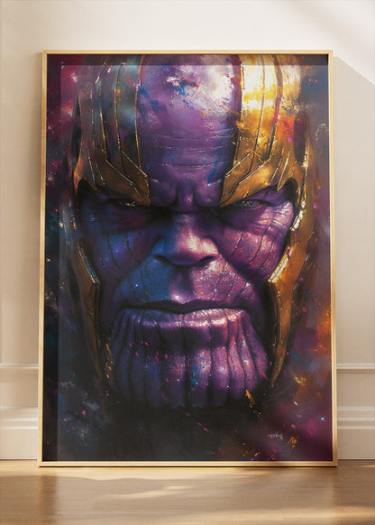 Thanos Infinity Gauntlet Portrait Canvas & Poster Print – AI PRINT LAB