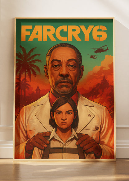 Far Cry 6 Wall Art – Iconic Villain & Revolution Story Poster & Canvas