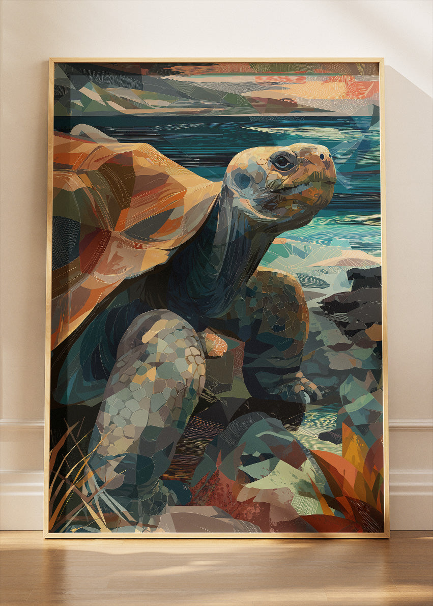 Sea Turtle Canvas Print & Poster – Ocean Wildlife Wall Art