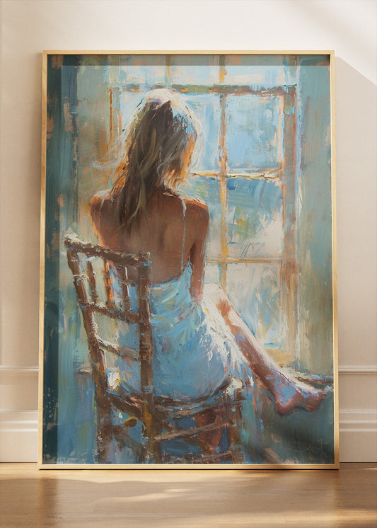 Window Light Serenity Canvas & Poster Print – AI PRINT LAB