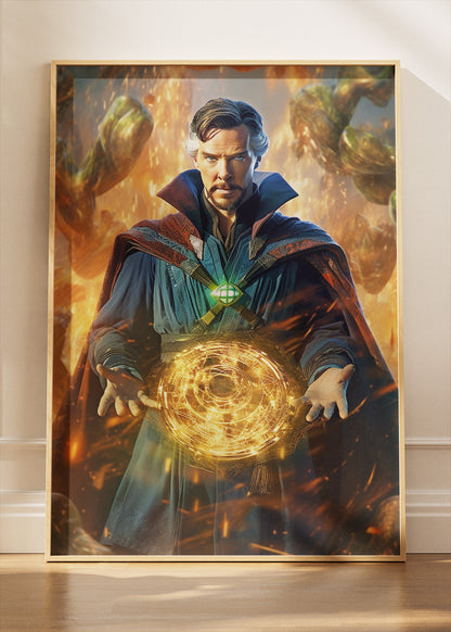 Doctor Strange Mystic Portal Canvas & Poster Print – AI PRINT LAB