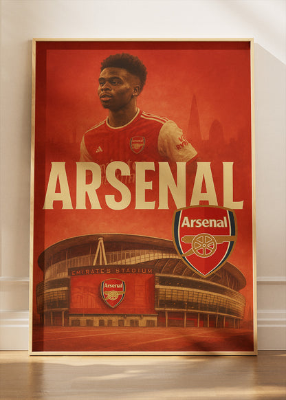 Arsenal Football Club Wall Art | Emirates Stadium & Club Poster & Canvas