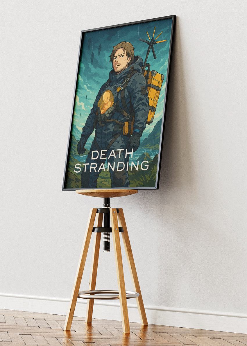 Death Stranding Courier Gaming Wall Art Poster & Canvas