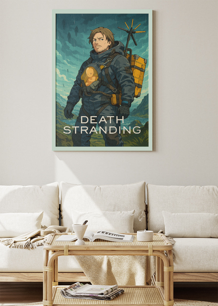 Death Stranding Courier Gaming Wall Art Poster & Canvas