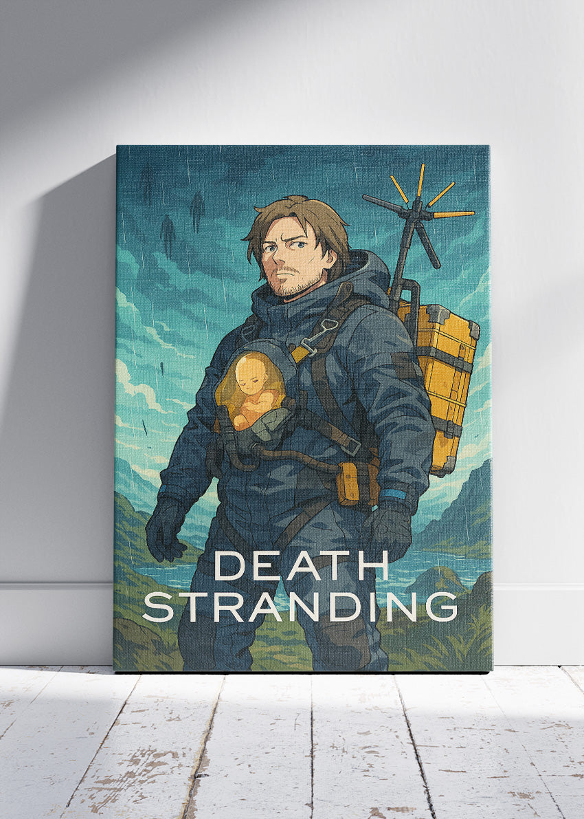 Death Stranding Courier Gaming Wall Art Poster & Canvas