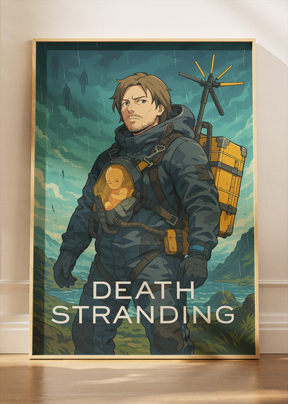 Death Stranding Courier Gaming Wall Art Poster & Canvas