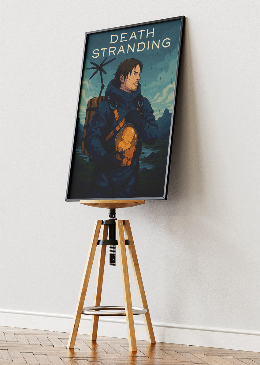 Death Stranding Gaming Wall Art Poster & Canvas