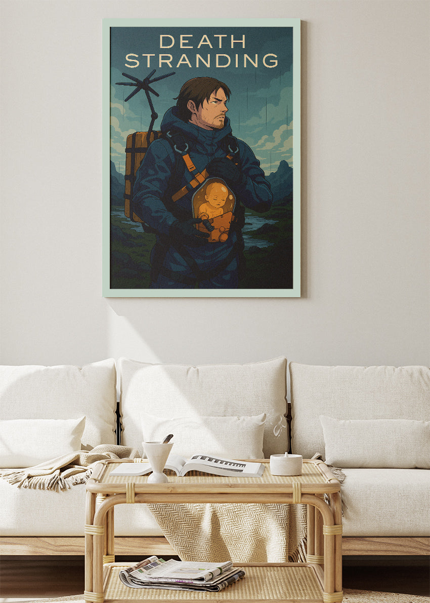 Death Stranding Gaming Wall Art Poster & Canvas