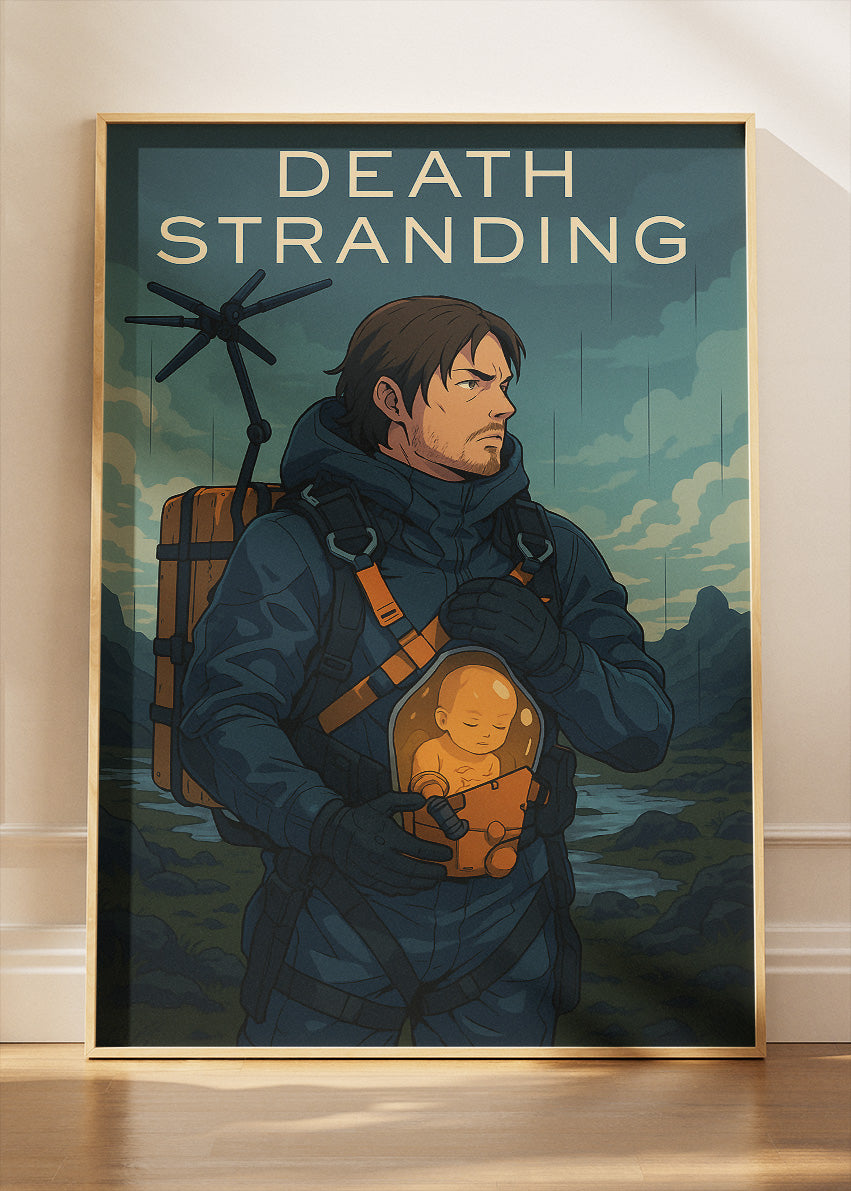 Death Stranding Gaming Wall Art Poster & Canvas