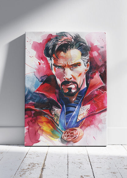 Doctor Strange Watercolor Canvas & Poster Print – AI PRINT LAB