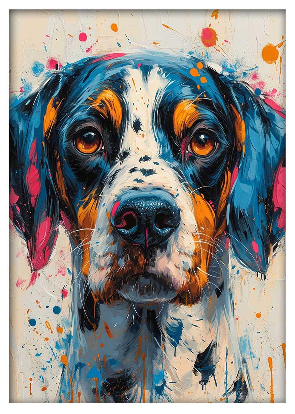 Dog – Canvas & Poster Wall Art – T941 Wildlife Series
