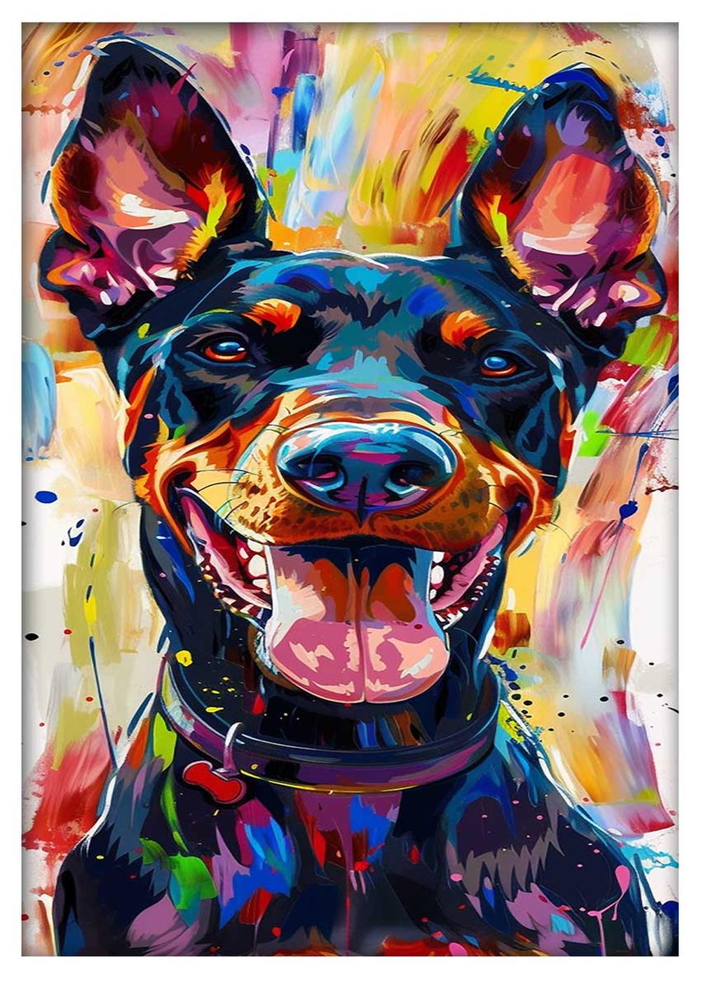 Dog – Canvas & Poster Wall Art – T949 Wildlife Series