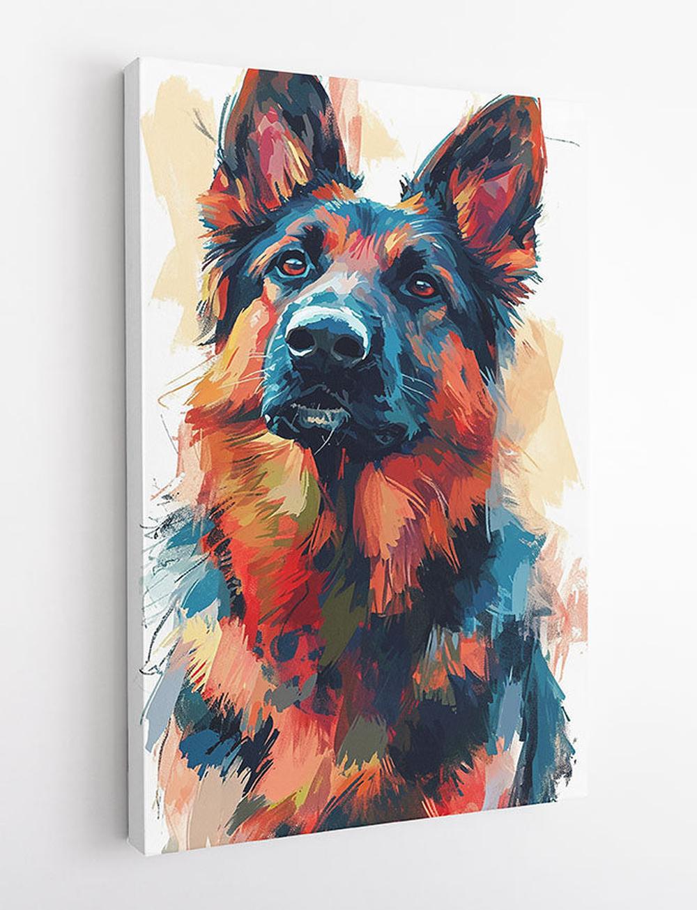 Dog – Canvas & Poster Wall Art – T958 Wildlife Series