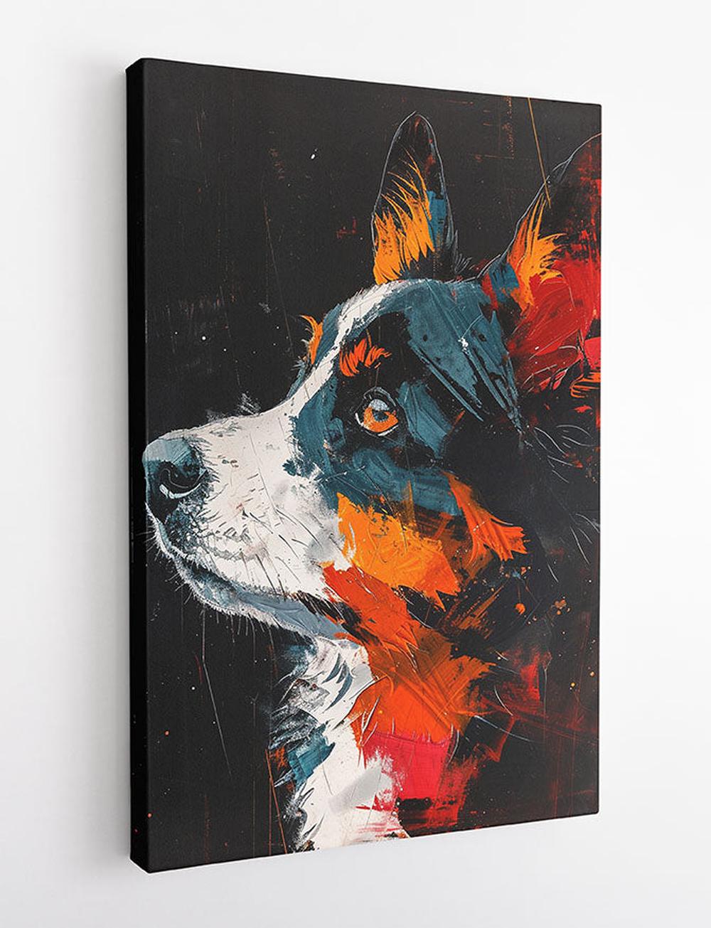 Dog – Canvas & Poster Wall Art – T976 Wildlife Series