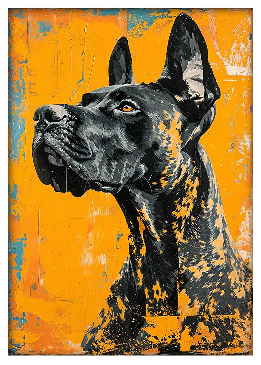 Dog – Canvas & Poster Wall Art – T979 Wildlife Series