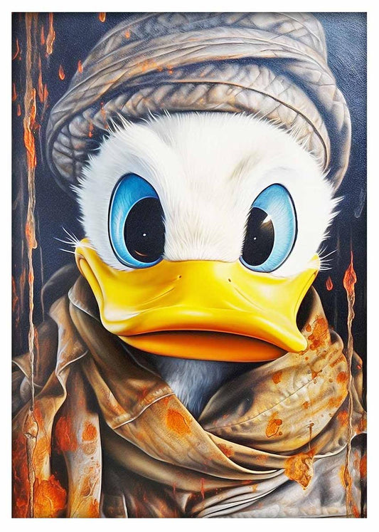 Donald Canvas & Poster Wall Art T430 Wildlife Series