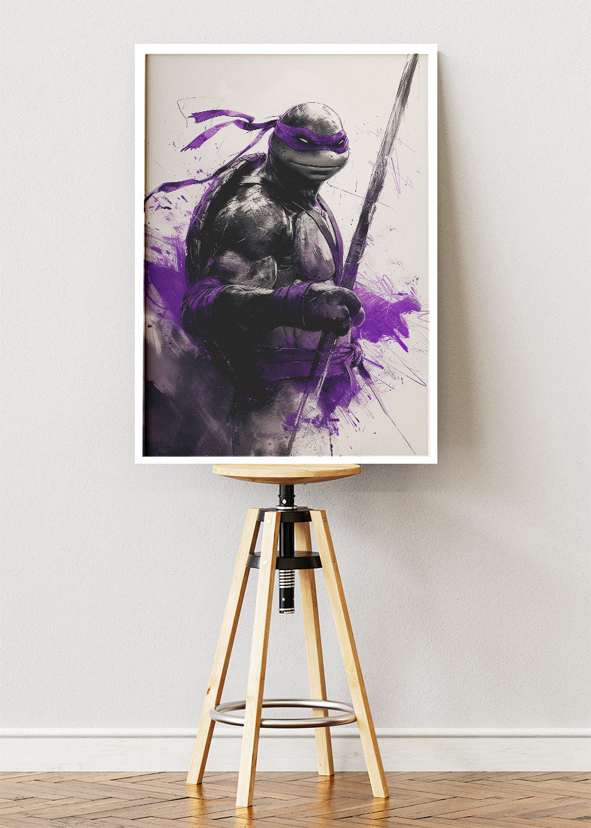 Donatello – Teenage Mutant Ninja Turtles Canvas & Poster Print – AI PRINT LAB