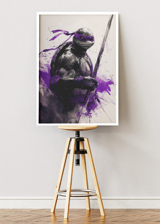 Donatello – Teenage Mutant Ninja Turtles Canvas & Poster Print – AI PRINT LAB
