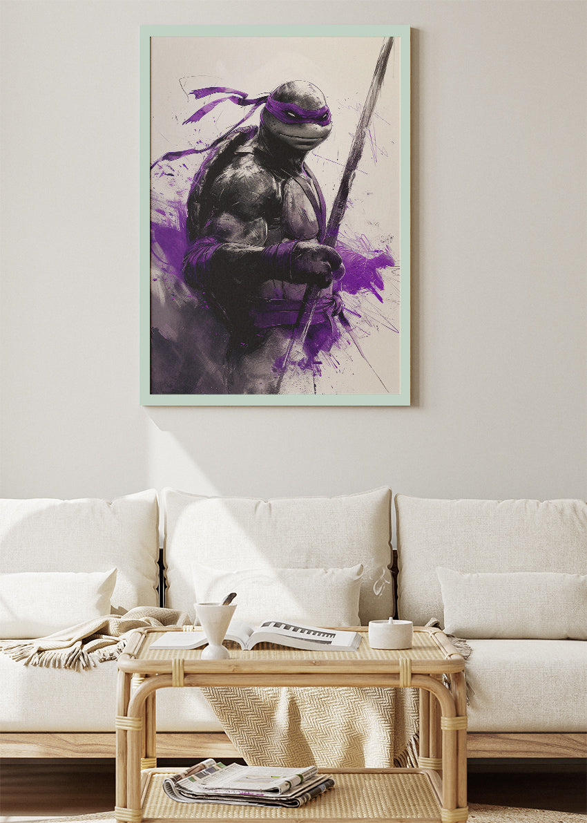 Donatello – Teenage Mutant Ninja Turtles Canvas & Poster Print – AI PRINT LAB