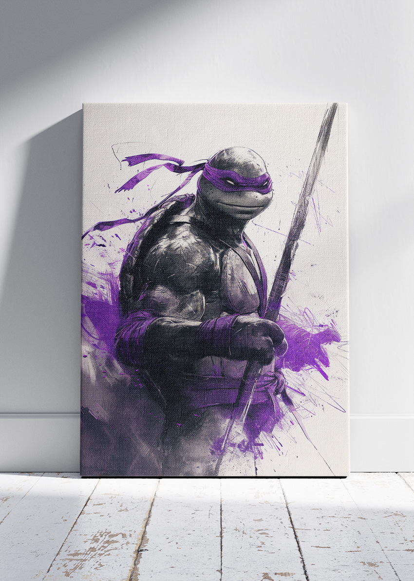 Donatello – Teenage Mutant Ninja Turtles Canvas & Poster Print – AI PRINT LAB