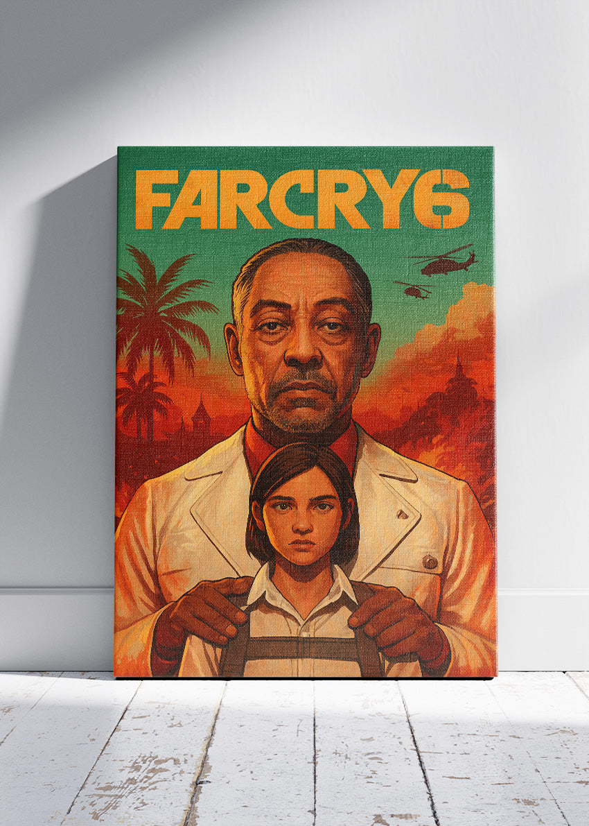 Far Cry 6 Wall Art – Iconic Villain & Revolution Story Poster & Canvas