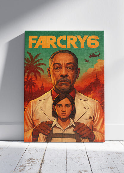Far Cry 6 Wall Art – Iconic Villain & Revolution Story Poster & Canvas