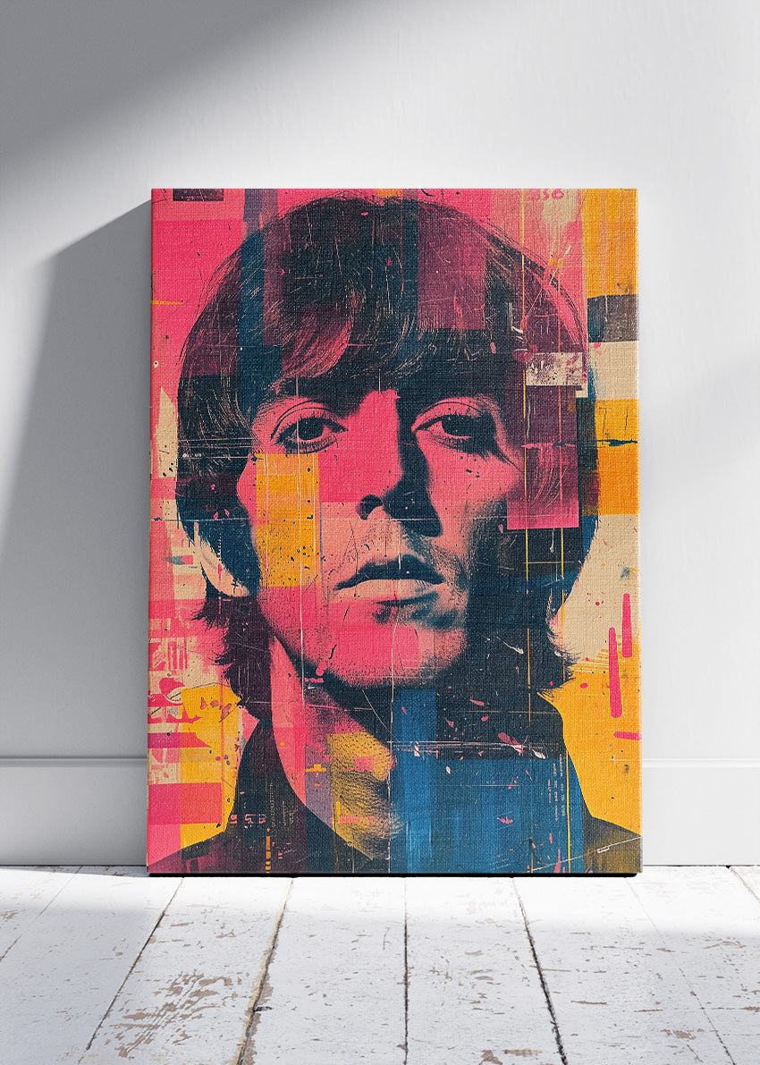 Paul McCartney Pop Art Portrait – Beatles Icon Wall Art Poster & Canvas