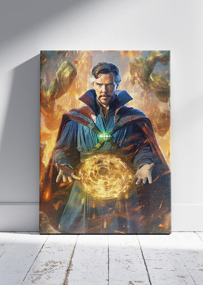 Doctor Strange Mystic Portal Canvas & Poster Print – AI PRINT LAB