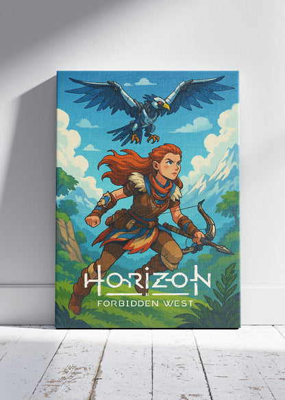 Horizon Forbidden West Wall Art – Epic Open-World Action RPG Poster & Canvas