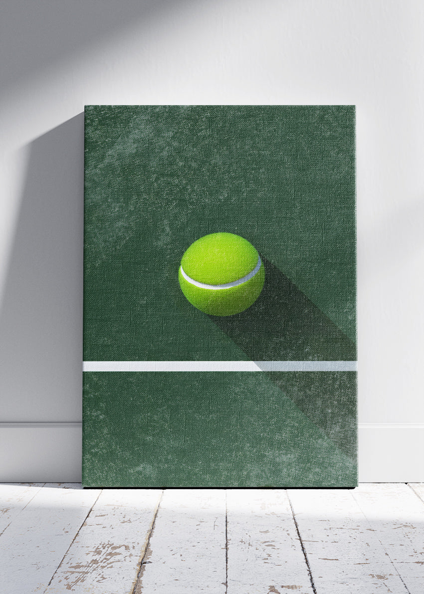 Tennis Wall Art Poster & Canvas Print – Modern Sports Decor