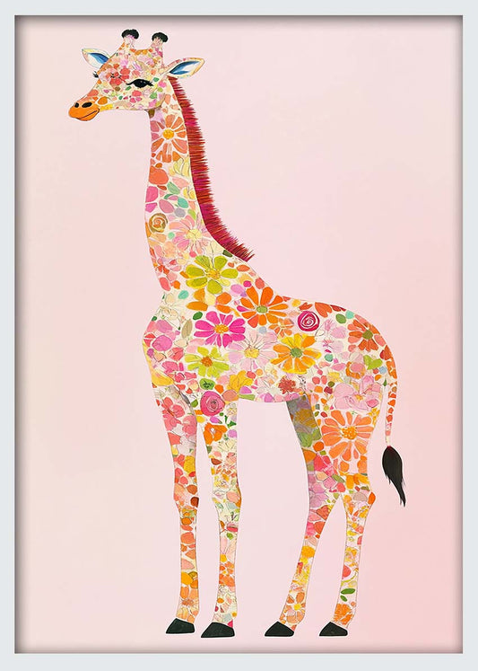 Giraffe – Canvas & Poster Wall Art – T1005 Wildlife Series