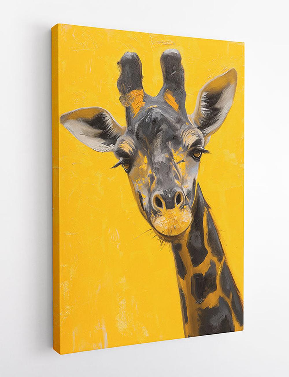 Giraffe – Canvas & Poster Wall Art – T943 Wildlife Series