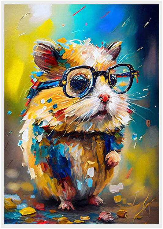 Hamster Canvas & Poster Wall Art T221 Wildlife Series
