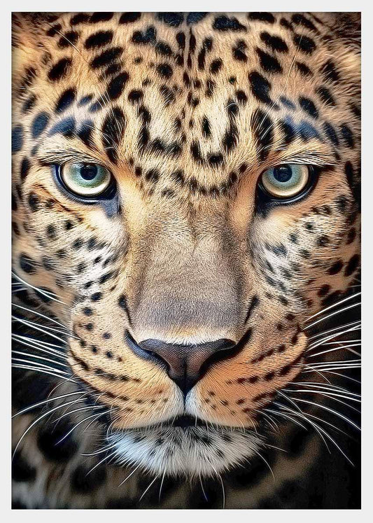 Leopard Canvas & Poster Wall Art T355 Wildlife Series
