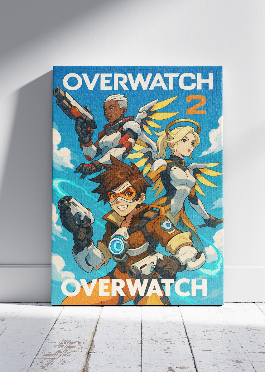 Overwatch 2 Wall Art – Iconic Hero Shooter Gaming Poster & Canvas