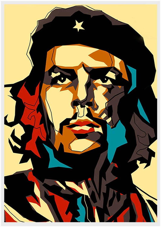 P122 Che Guevara Canvas Art Prints, Posters, and Wall Art Pop Art Collection