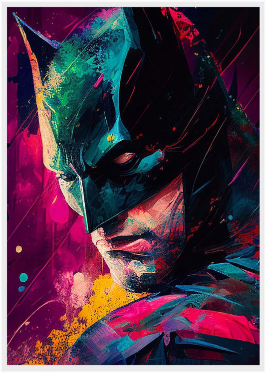 P133 Batman Canvas Art Prints, Posters, and Wall Art Superhero Collection
