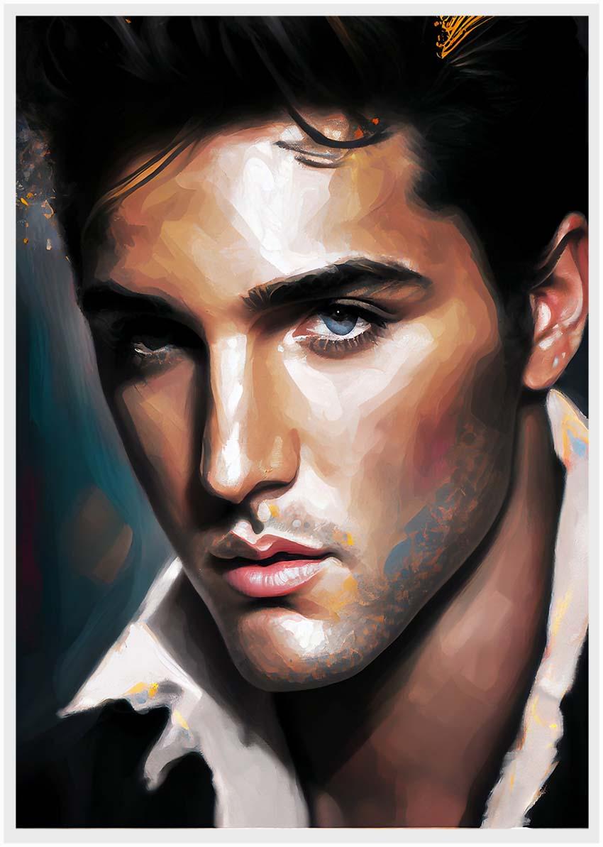 P17 Elvis Presley Canvas Art Prints, Posters, and Wall Art Pop Art Collection