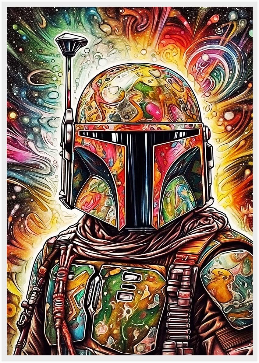 P191 Stormtrooper Canvas Art Prints, Posters, and Wall Art Fantasy & Sci-Fi Collection