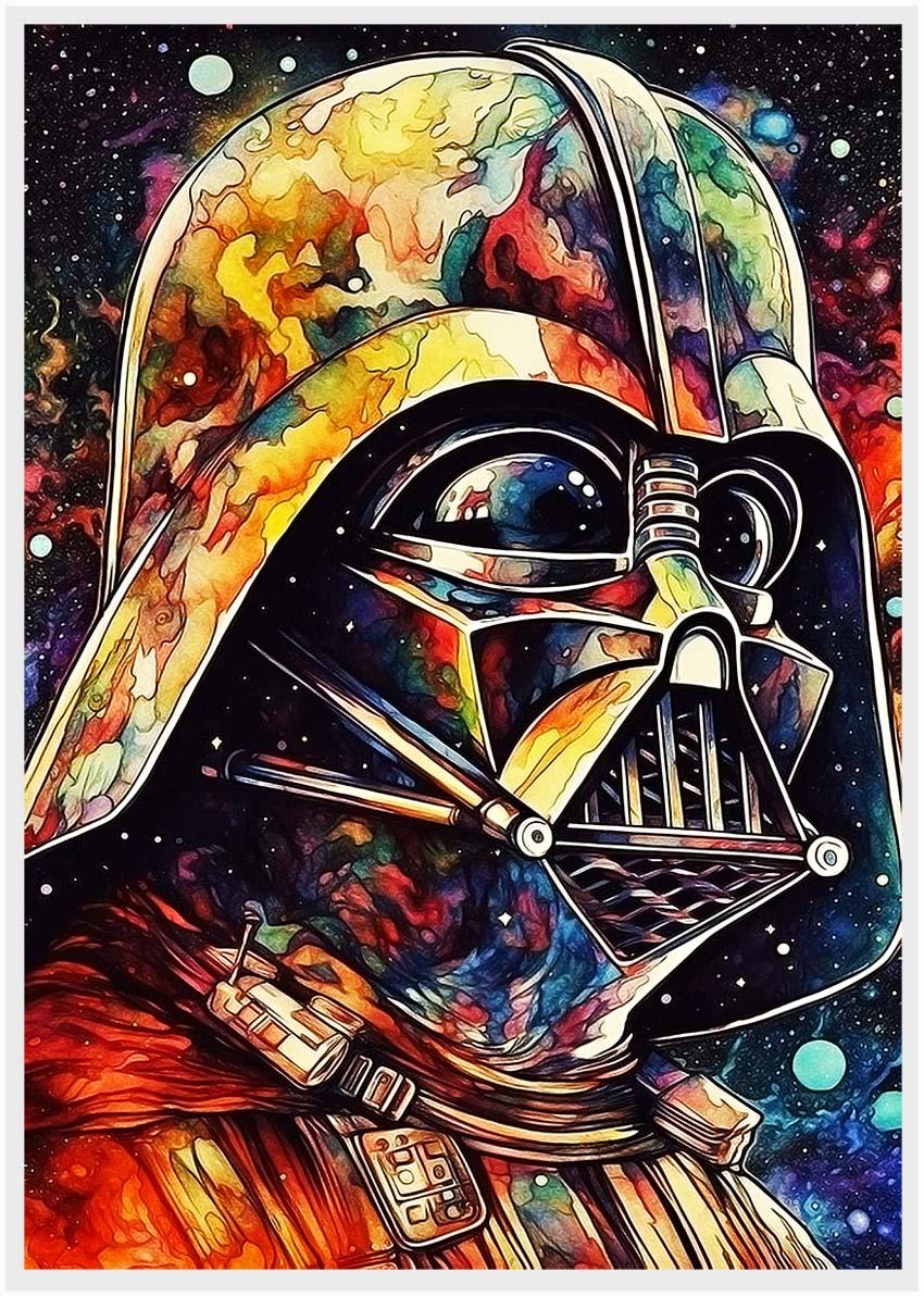P194 Darth Vader Canvas Art Prints, Posters, and Wall Art Fantasy & Sci-Fi Collection