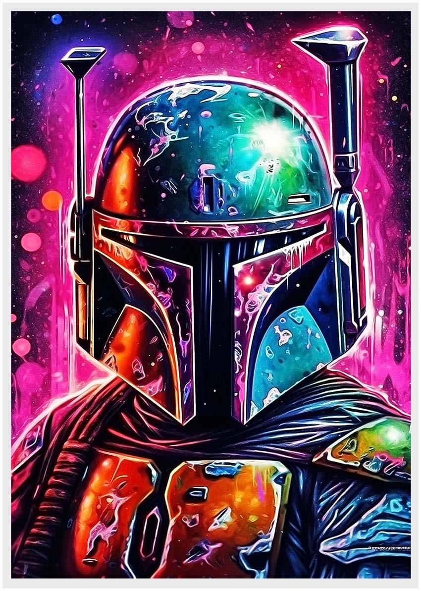 P195 Stormtrooper Canvas Art Prints, Posters, and Wall Art Fantasy & Sci-Fi Collection