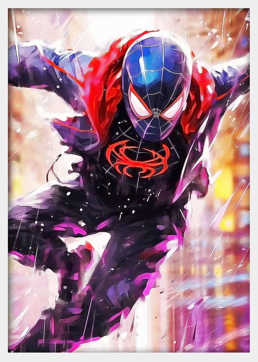 P225 Spiderman Canvas Art Prints, Posters, and Wall Art Superhero Collection