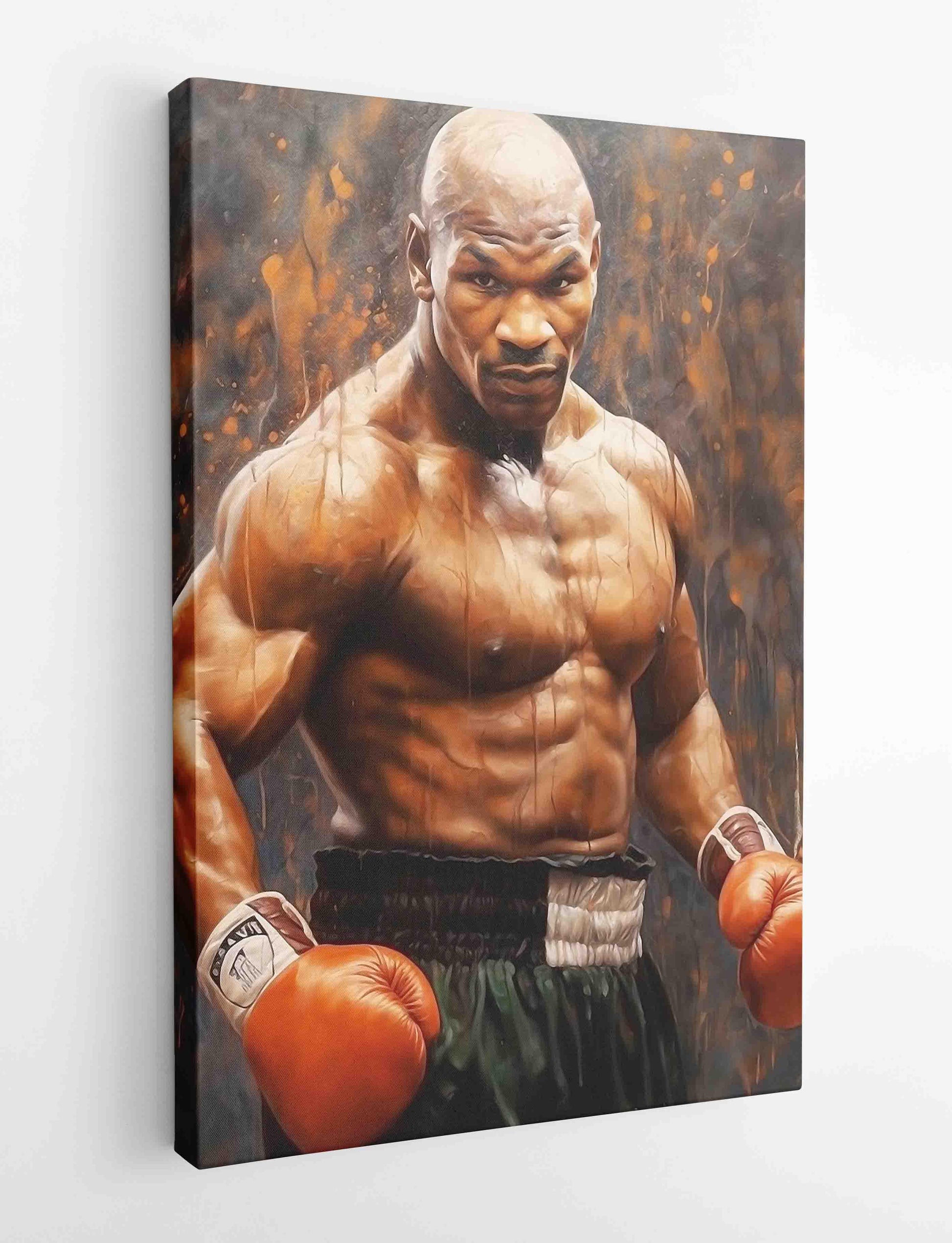 P309 Mike Tyson Canvas Art Prints, Posters, and Wall Art Pop Art Collection