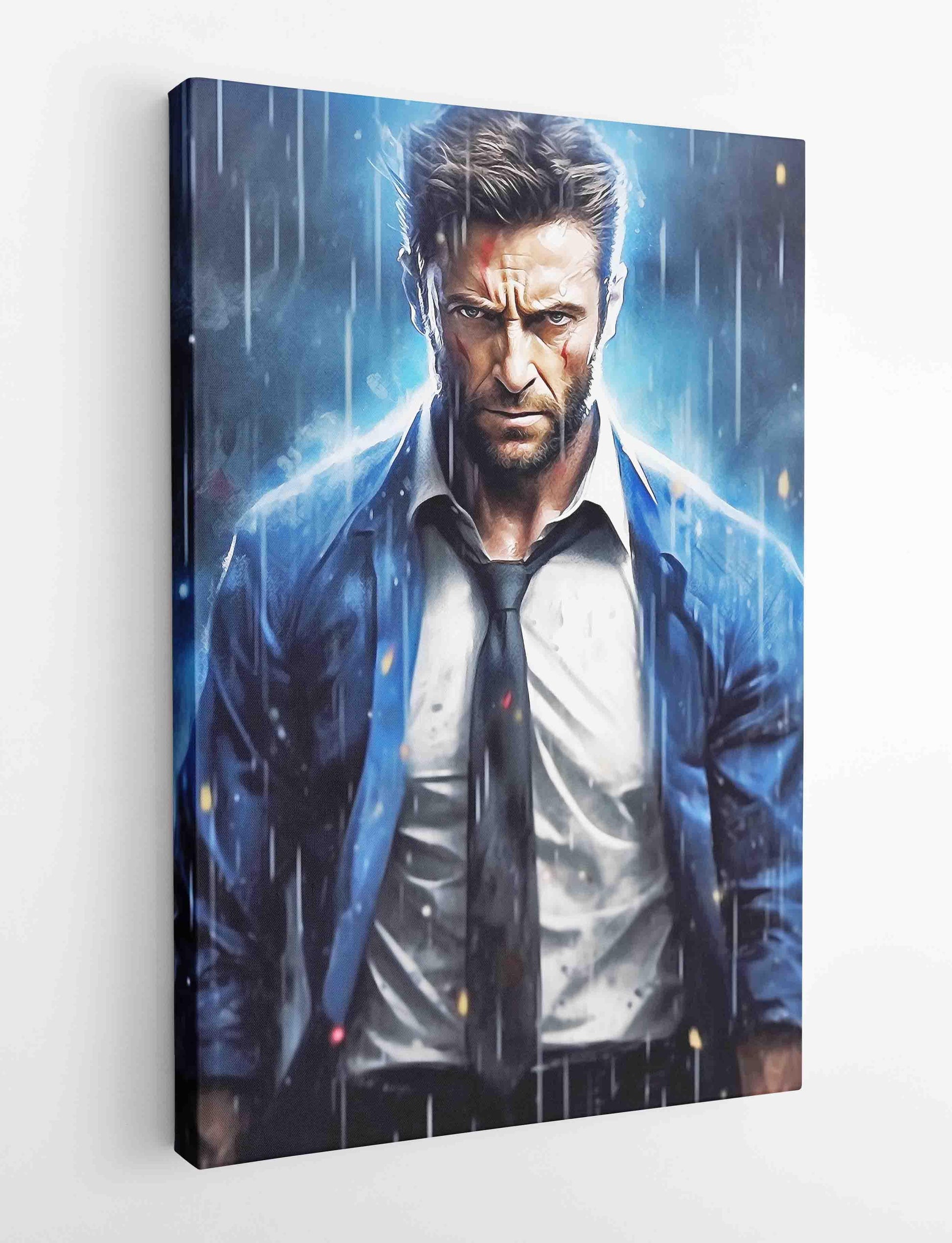 P310 Hugh Jackman Canvas Art Prints, Posters, and Wall Art Pop Art Collection