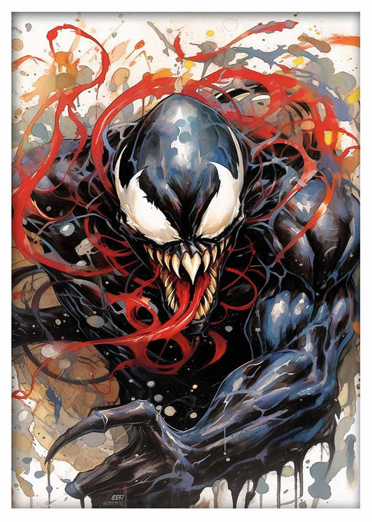 P316 Venom Canvas Art Prints, Posters, and Wall Art Superhero Collection