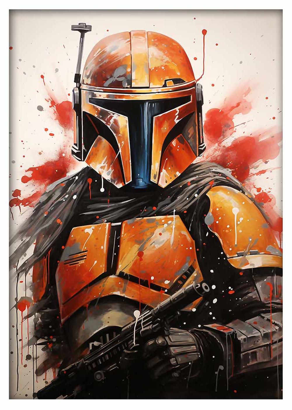 P329 – Stormtrooper Canvas Art Prints, Posters, and Wall Art – Fantasy & Sci-Fi Collection